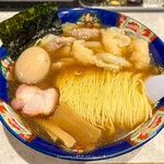 【ミックスワンタンメン】1,400円+【大盛り（1.5倍）】150円+【たまご（味付け玉子）】100円