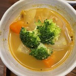 月と亀 - 野菜カレー