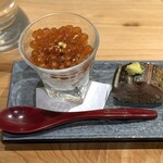 鮨ト酒肴 富かわ - イクラの小丼