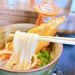 香川製麺所 - 滑らかな女麺♡
麺に、黒胡椒の風味がありました…  ※見えますか？