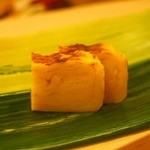 鮨 よし田 - 玉子はデザートみたいに