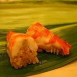 鮨 よし田 - 〝車海老〟わさびが効いて