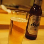 鮨 よし田 - 小さ目ビール