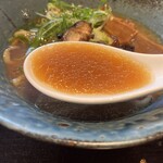 東京鴨中華そば店 - ✅親鶏中華蕎麦¥950
　※麺はストレートor☝️手揉み麺からセレクト
　※キャッシュレス決済可能