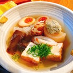 すぎ乃 - おでん盛り合わせ