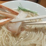 麺家 たけ田 - 白バイ貝