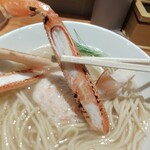 麺家 たけ田 - 蟹足