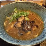 東京鴨中華そば店 - ✅親鶏中華蕎麦¥950
　※麺はストレートor☝️手揉み麺からセレクト
　※キャッシュレス決済可能