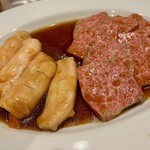 味楽園 - マルチョウと上ロース