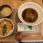 蕎麦と鶏 はんさむ - 