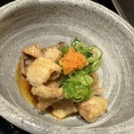 すぎ乃 - 鶏皮ポン酢