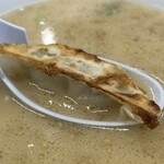 長浜ラーメン 一心亭 - こっちにもドボン！