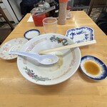 長浜ラーメン 一心亭 - 完食完飲！