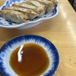 長浜ラーメン 一心亭 - タレには辣油たっぷり！