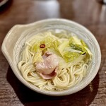 もつ鍋と焼きとんのお店 きじま屋 - お取り分け♥️