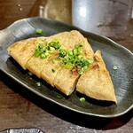 もつ鍋と焼きとんのお店 きじま屋 - 栃尾油揚げ