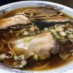 喜楽 - 料理写真:ラーメン　600円　煮干しの素朴な味わい