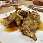 もつ焼 和ちゃん - 「シロタレ（税込￥200）×2」