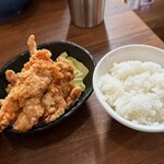 らーめん三空 - ザンギセット