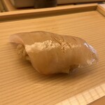 鮨おばな - サワラの昆布締め