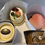 ガトー・ド・ボワ - 購入したケーキ達