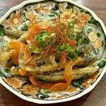 春巻き専門店 はるまきバトン - きびなごの中華風南蛮漬け 580円