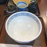 手打そば うどん あわ家 頌庵 - 残せる訳がない！　旨すぎ鷹山♪