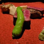 明神館 - 強肴の信州プレミアム牛は…ヒレステーキに差し替えさせて頂きました…