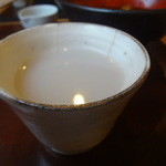 打心蕎庵 - 2014/12　そば湯