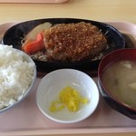 うしや - ハンバーグ定食