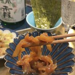 イエロースター - イカの肝醤油づけ