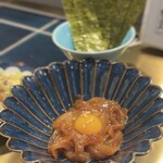 イエロースター - イカの肝醤油づけ