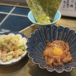 イエロースター - イカの肝醤油づけ