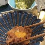 イエロースター - イカの肝醤油づけ