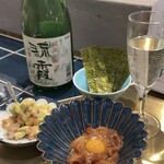 イエロースター - イカの肝醤油づけ