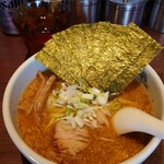 二九八家 いわせ - 味噌ラーメン 海苔トッピング