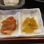 ◯肉定食 かわもと - キムチ・漬物