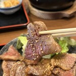 ◯肉定食 かわもと - 和牛焼肉(リブロース)