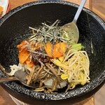 ◯肉定食 かわもと - 石焼ビビンバ 小