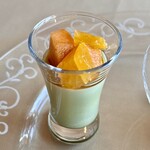 プロヴァンスの日曜日 - （抹茶プリン、紅まどんな、岐阜の富有柿）