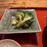 温石 - 朝どれブロッコリーの炭焼き