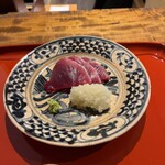 温石 - 刺身　ヤイトガツオ