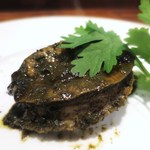 活鮑のチャイニーズステーキ