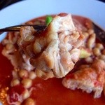 季逢庵 - 201412 季逢庵　★お肉セット（1100円）★若鶏のトマト煮込み