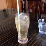 季逢庵 - 201412 季逢庵　★ジンジャーエール（通常350円）※ランチ注文で200円引）