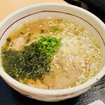 自家製麺 まつお - 塩ラーメン