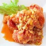 中華キッチン 彩々 - 2025年12月29日(月)  デラックスランチの油淋鶏