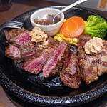 いきなりステーキ - 肉肉しいブレードミート！レアからお好みに♪