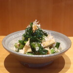 こころや - 小松菜と油揚げと桜海老のお浸し