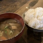 高森田楽の里 - ご飯とだご汁